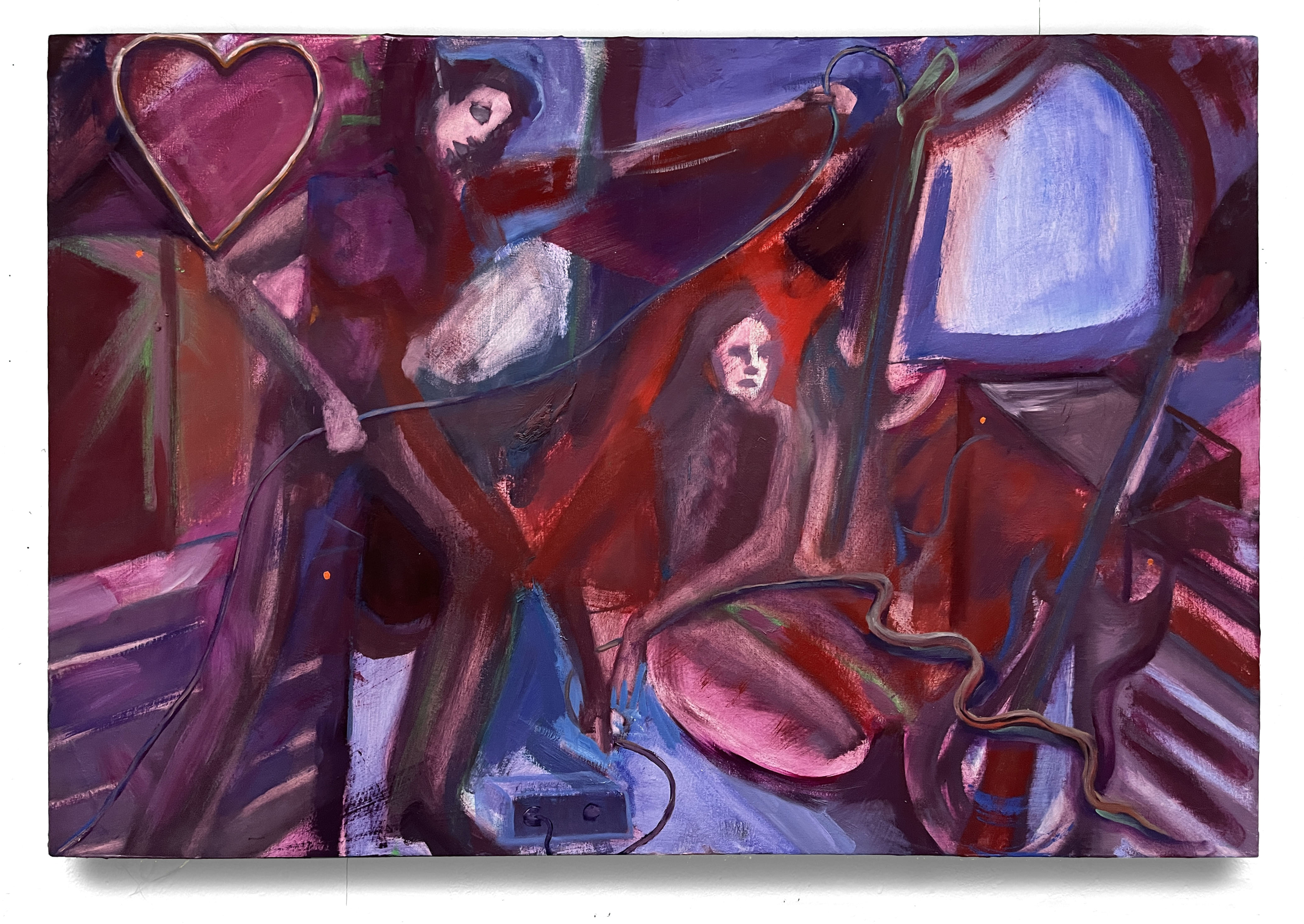 In This Together, 23x34_, oil on canvas, 2025, AVAILABLE